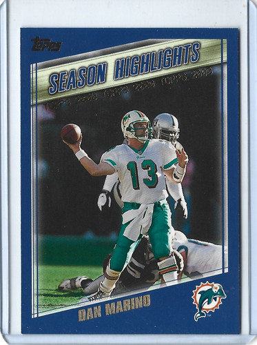 2000 topps dan marino - 2000, season
